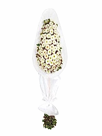 tek-katli-beyaz-gerbera-cicekli-celenk